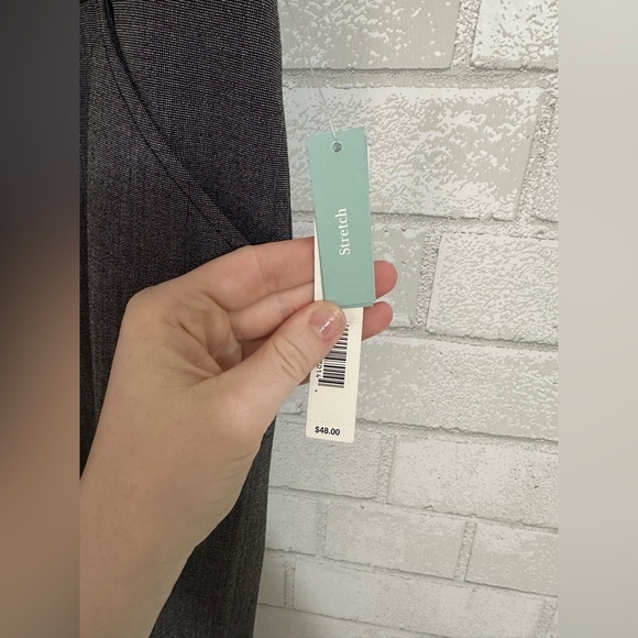 Plus Size Gray Flare Leg Dress Pants Size 16 NWT #0209 - Picture 6 of 11